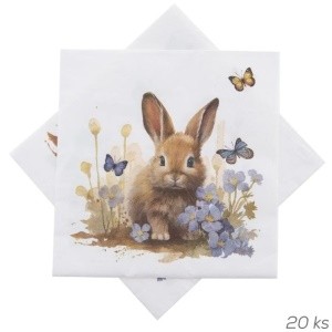 Ubrousek Jaro33x33 20ks - Papírová hygiena Ubrousky 2 - 3 vrstvé